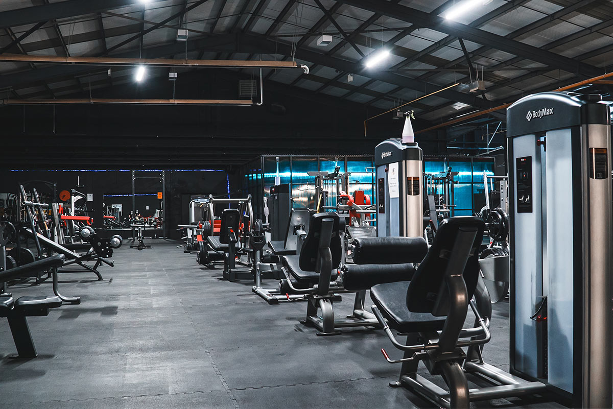 Gym machines in Swords Gym